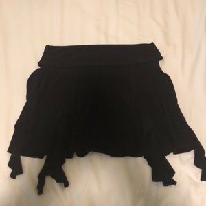 Black skirt